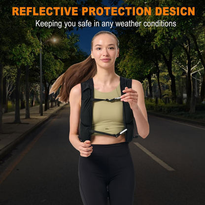 Reflective Fitness Weighted Vest