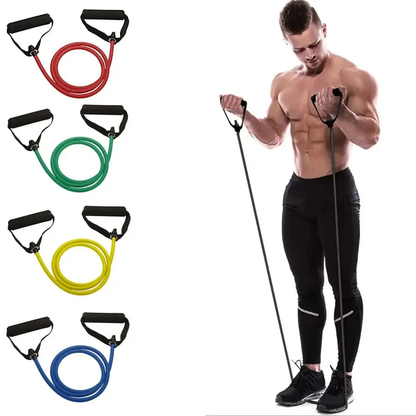 Fitness Pull Rope & Exercise Band – Comfortable Home Workout Training
