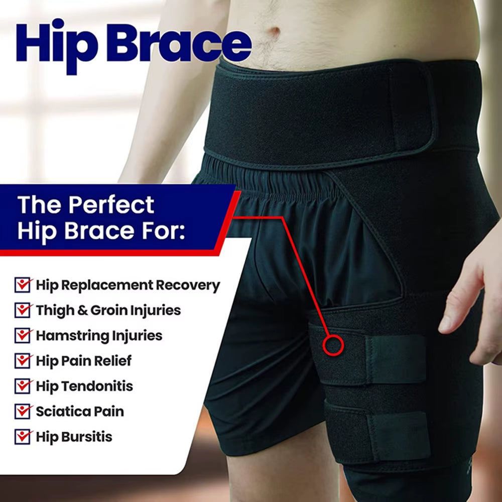 ReliefWrap Pro™ – Groin & Thigh Compression Support for Fast Recovery and Pain Relief