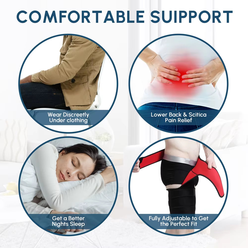 ReliefWrap Pro™ – Groin & Thigh Compression Support for Fast Recovery and Pain Relief