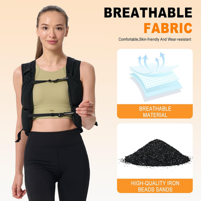 Reflective Fitness Weighted Vest