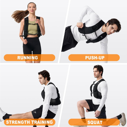 Reflective Fitness Weighted Vest