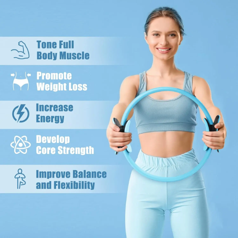 Pilates & Yoga Magic Ring – Open Back Trainer for Core and Pelvic Floor