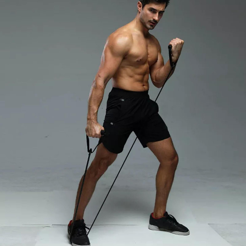 Fitness Pull Rope & Exercise Band – Comfortable Home Workout Training