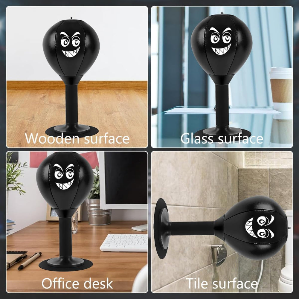 Desktop Punching Bag – Stress Relief Punch Ball with Suction Cup