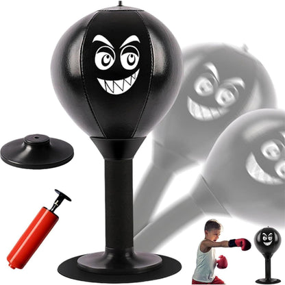 Desktop Punching Bag – Stress Relief Punch Ball with Suction Cup
