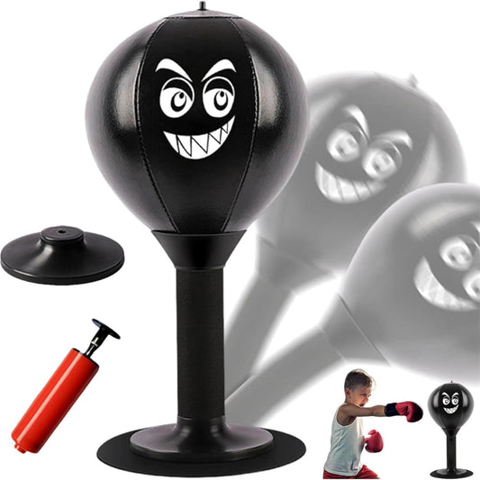 Desktop Punching Bag – Stress Relief Punch Ball with Suction Cup